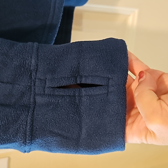 Teal Blue Fleece Old Navy Active Zipper Jacket Size XXL - Picture 5 of 10